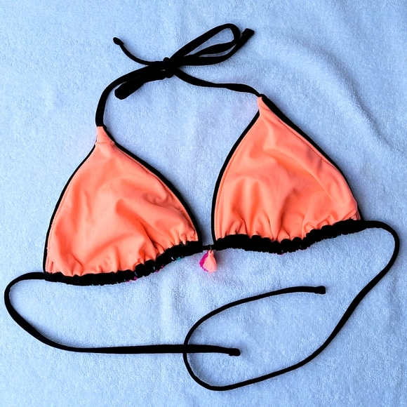 Embroidered Bikini Top - Picture 3 of 3